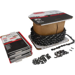 Pjūklo grandinė 3/8" 1,6 mm 1640 DL 100 pėdų pusiau kaltas Versacut Oregon 75DPX100R