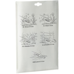 Žoliapjovės galvutė, piktžolių ravėjimo skylės Ø 25,4 mm WEE100254