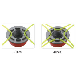 Žoliapjovės galvutė Alu FGP454978