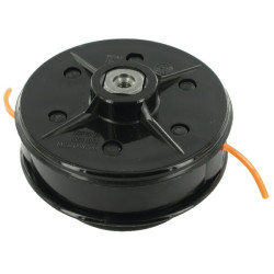 Žoliapjovės galvutė M8x1.25 LHF, 2x nailono valo, instrukcija FGP453348