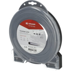 Žoliapjovės valas Ø 2,5 mm, 81 m, apvalus, titano Power, pilkas, Kramp NL2581TRKR