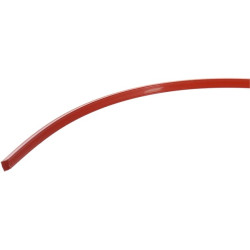 Žoliapjovės valas Ø 3 mm, 15 m, kvadratinis, raudonas, Kramp NL3015SKR