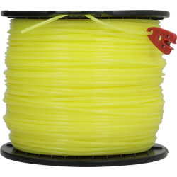 Žoliapjovės valas Ø 3,3 mm, 232 m, apvalus, geltonas, Kramp NL33232RKR