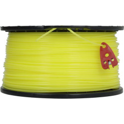 Žoliapjovės valas Ø 2,65 mm, 210 m, apvalus, geltonas, Kramp NL27210RKR