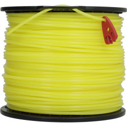 Žoliapjovės valas Ø 4 mm, 158 m, apvalus, geltonas, Kramp NL40158RKR