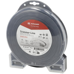 Žoliapjovės valas Ø2,4x78 m, ovalus, juodas, Kramp Endura NL2478ERKR