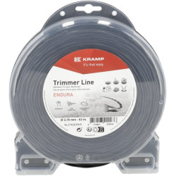 Žoliapjovės valas Ø2,7x63 m, ovalus, juodas, Kramp Endura NL2763ERKR