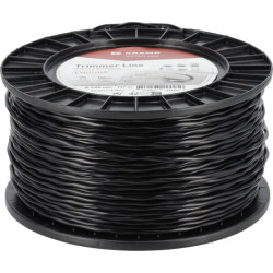 Žoliapjovės valas Ø3,0x127 m, ovalus, juodas, Kramp Endura NL30127ERKR