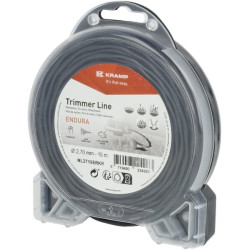 Žoliapjovės valas Ø2,7x15 m, ovalus, juodas, Kramp Endura NL2715ERKR