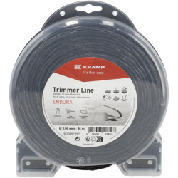 Žoliapjovės valas Ø3.0x46m, Oval twist, juodas, Kramp Endura NL3046ERKR