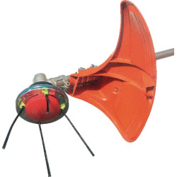 Žoliapjovės valas Ø 4 mm, „Weed Lover“, „Durabrush WEE11000“