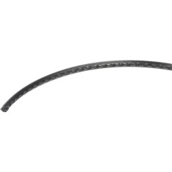 Žoliapjovės valas Ø 3 mm, 37 m, kvadratinis, Nylsaw, juodas, Kramp NL3037NKR