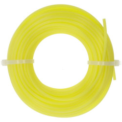 Žoliapjovės valas Ø3,3x15m, apvalus, geltonas, Kramp Efficiency NL3315EFKR