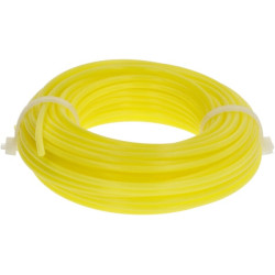 Žoliapjovės valas Ø3,3x15m, apvalus, geltonas, Kramp Efficiency NL3315EFKR