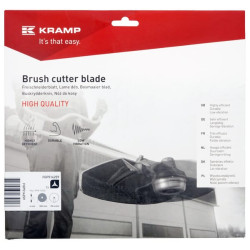 Krūmapjovės peilis 3T, ilgis 350, Ø25,4, 4 mm FGP514259