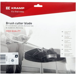 Krūmapjovės peilis 3T, ilgis 250, Ø25,4, 3 mm FGP505868