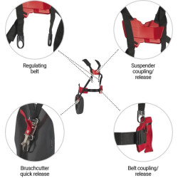 Pečių dirželis PRO 51509002