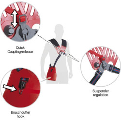 Pečių dirželis PRO 51509002