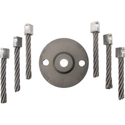 Dvigubas piktžolių šepetys, 14 mm FGP015056C