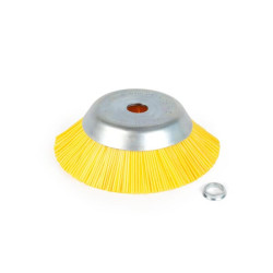 Krūmapjovės piktžolių šepetys 200x80 PP, skylė Ø20/25.4 SRKO230002