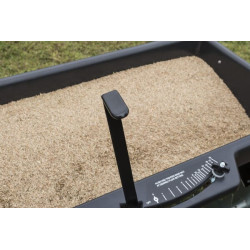 Lašelinis barstytuvas/smaiginis aeratorius, 42 colių, polietilenas, 100 svarų, vilkimo įranga, 450543