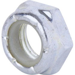 Veržlė, šešiakampė 3/8-24 Jam Nyloc 1038AF