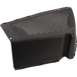 Žolės surinktuvo apatinė pusė kairė, juoda 3224861511