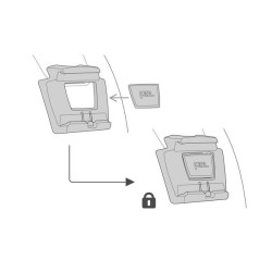 Šalmo lizdo adapteris E073BA00