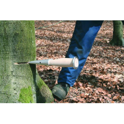 Aliuminio skaldymo pleištas su medžiu ir žiedu FW450650