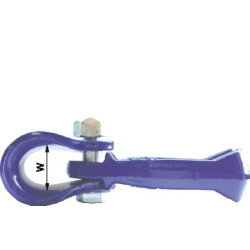 Plieninio kabelio kreiptuvas G100 10mm FW68529