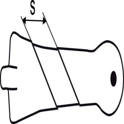 Grandininis kabliukas G100 8mm FW17013