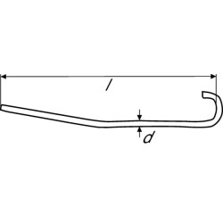 Grandinės pravediklis 7 mm FW15001
