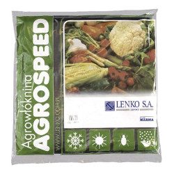 Juodas neaustinis augalų uždangalas Agrospeed, 50 g 1,6 x 5 m 1569005810