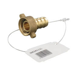 Žarnos antgalis 1/2" su užsukamu dangteliu 1/2" vidinis sriegis WK34111L