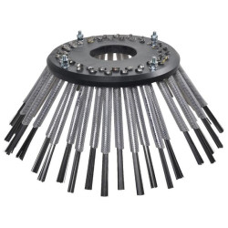 Tvirtas piktžolių šepetys, 360 mm WBR36042952FH