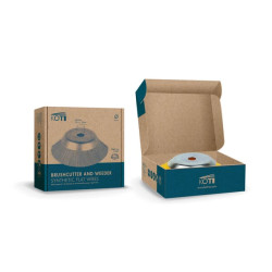 Krūmapjovės piktžolių šepetys 200x80 PP, skylė Ø20/25.4 SRKO230002