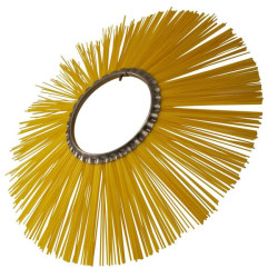 Rotacinis šepetys, polietileninis, 600 x 7" / 180, geltonas, 1715127600