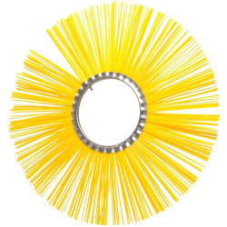 Rotacinis šepetys polietileninis 600 x 7 "/ 180 geltonas 1715107605