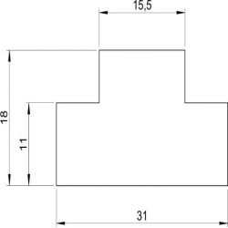 Bėgis C9 profilis 1000 BS09C9