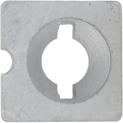 Ekscentrinė poveržlė 50x50x16x2,5 D20,25 Zn 31710191