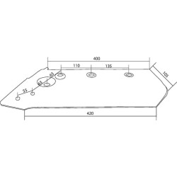14 colių AC dešinysis noragas Kuhn 580884