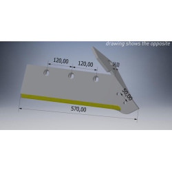 Dalis kairiarankio karbido 6430CN