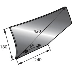 Griovelių lenta kairė (702531) Goizin 010781