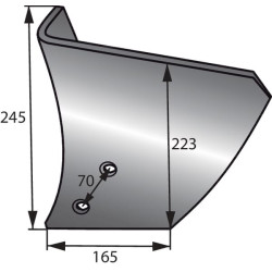Kairysis trąšų įpurškimo verstuvas 400421G