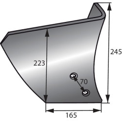 RH trąšų įpurškimo verstuvė 400421D