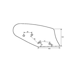 Pjaustymo plokštė RH RDG 181 Rabe 27150801