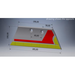 Šlifavimo antgalis, kietmetalio, kairinis, SDG 18B, 27150502CN