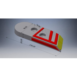 Plūgo antgaliai, kairieji 010900107GCN