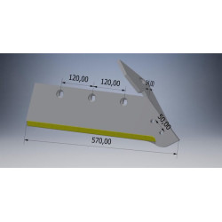 Dalis RH kietmetalio 6429CN