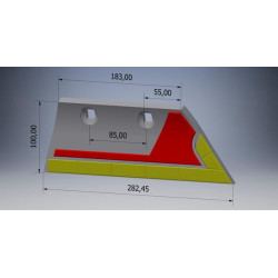 Šlifavimo antgalis, kietmetalio, 631102CN